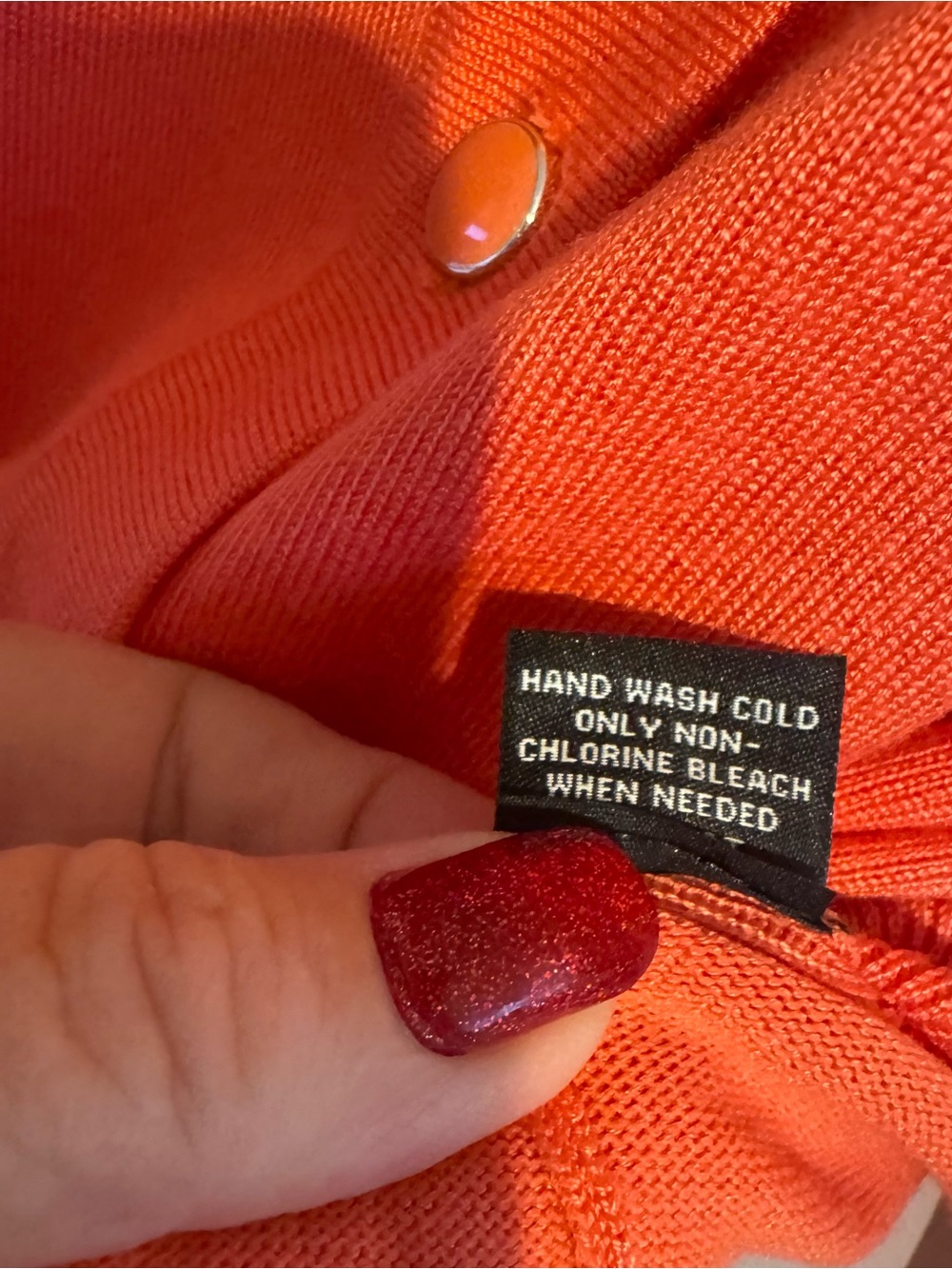 NWT Coral Button-Front Cardigan Plus: 1X #11 - Picture 8 of 12
